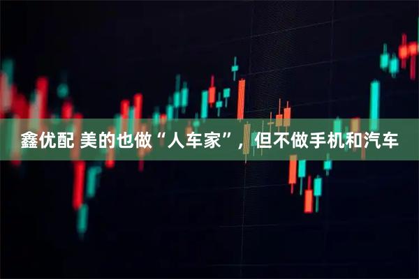 鑫优配 美的也做“人车家”，但不做手机和汽车