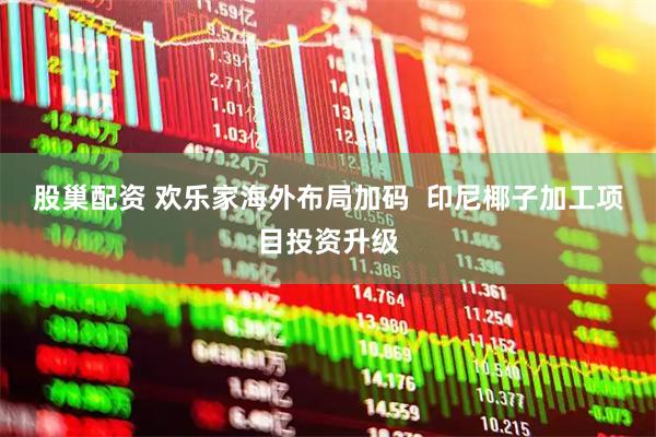 股巢配资 欢乐家海外布局加码  印尼椰子加工项目投资升级
